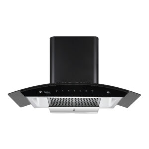 Oasis Blk Auto Clean 90 Kitchen Chimney