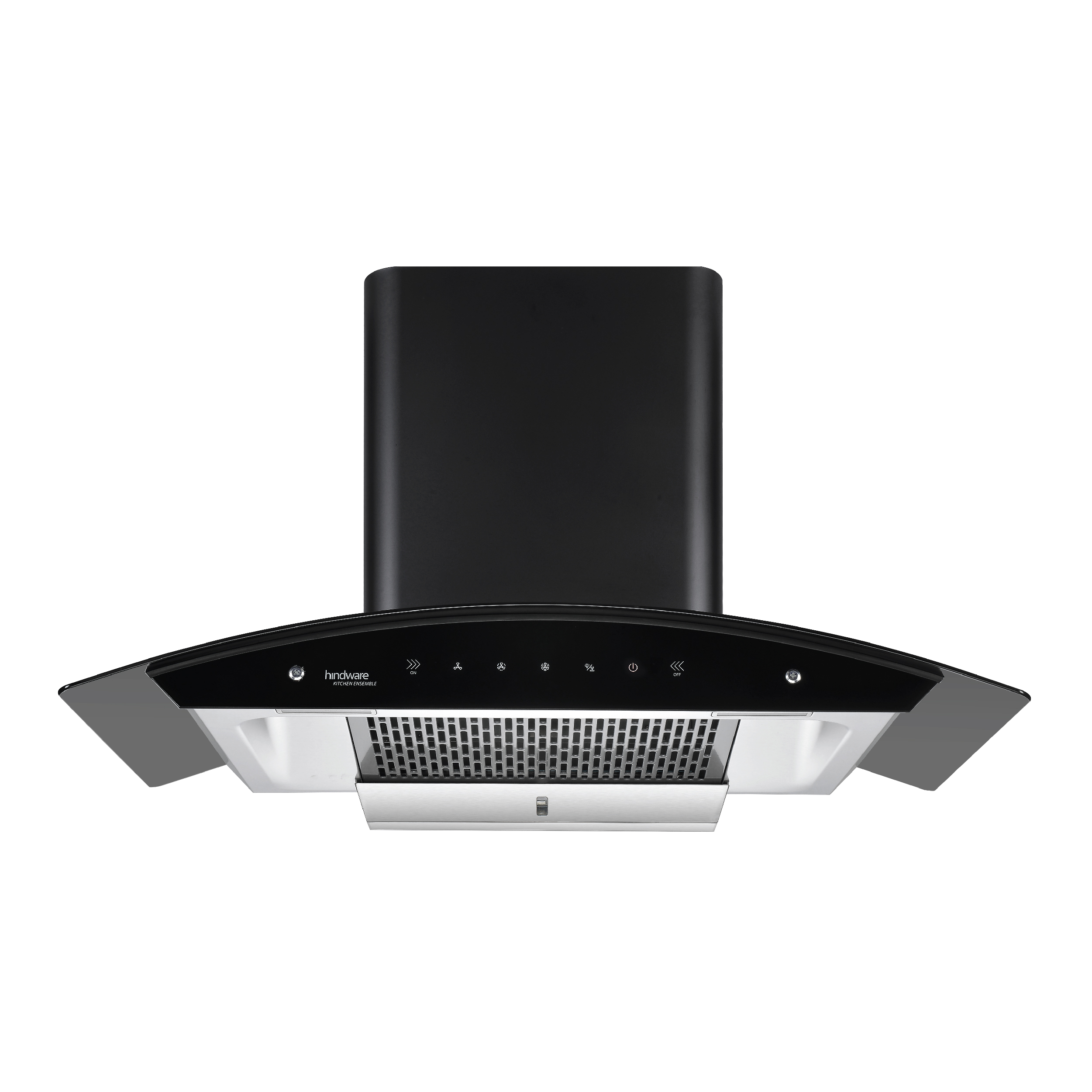Oasis Blk Auto Clean 90 Kitchen Chimney