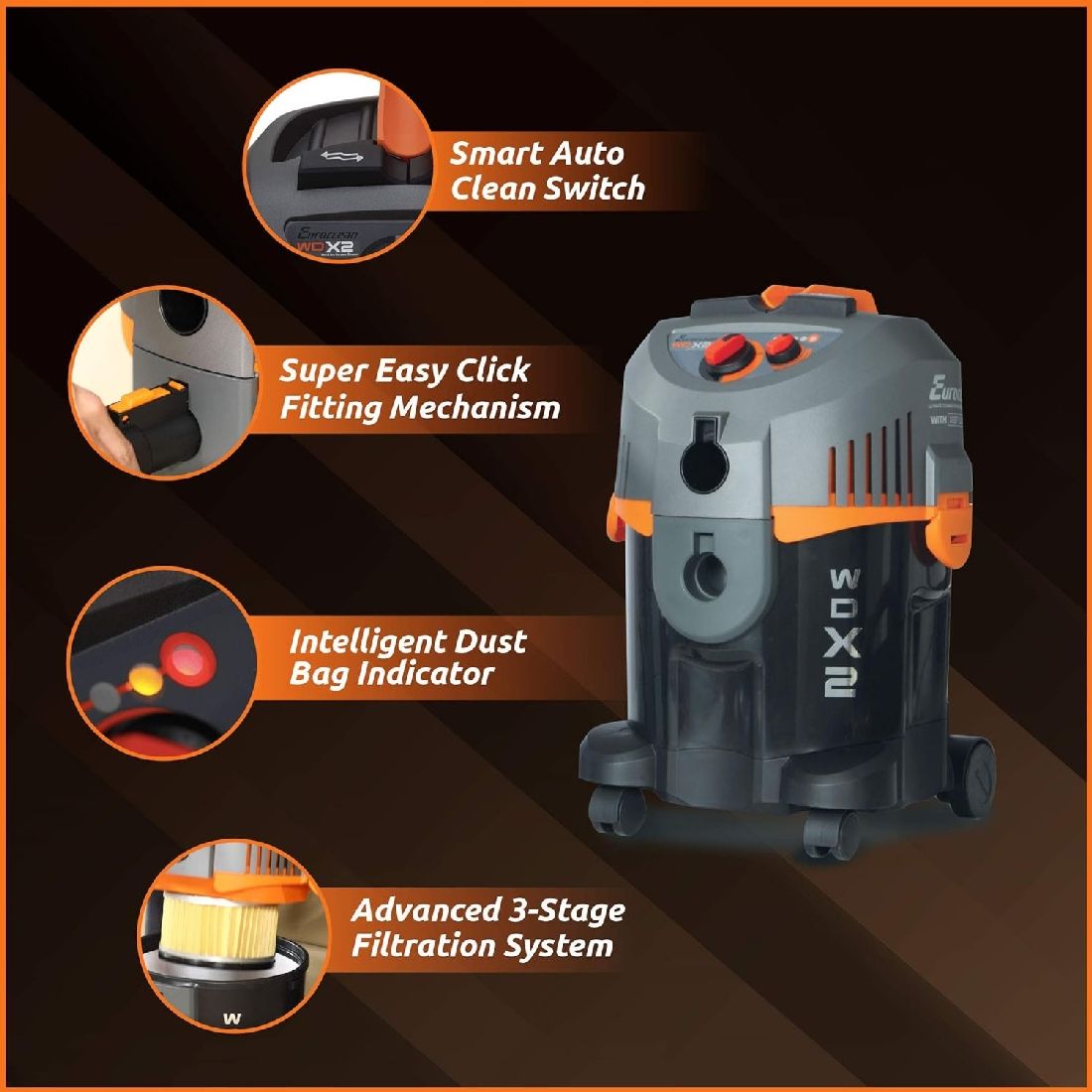 WD X2 Vacuum Cleaner - Image 3